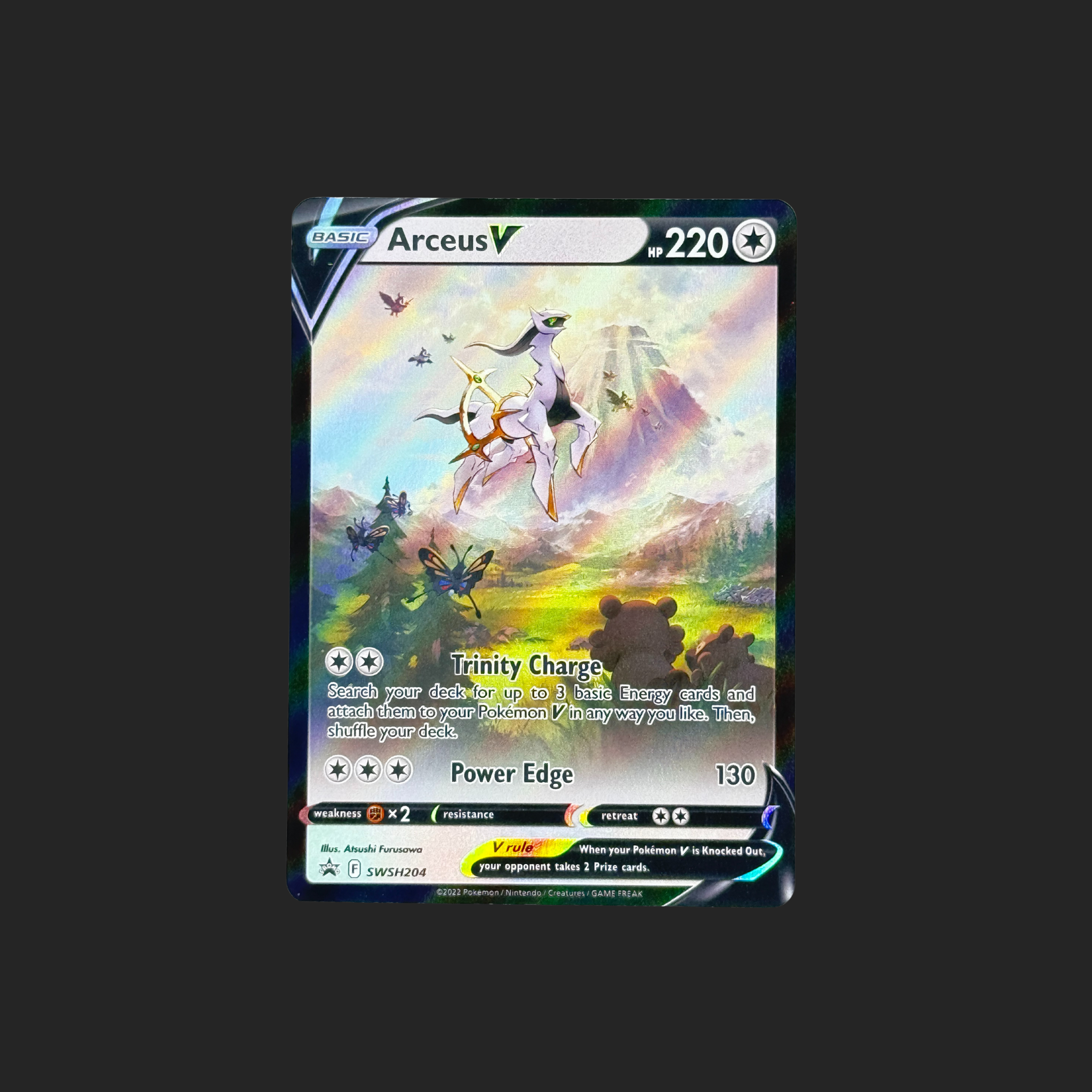Arceus V - SWSH204 Promo (Full Art) | MNK Card Kingdom