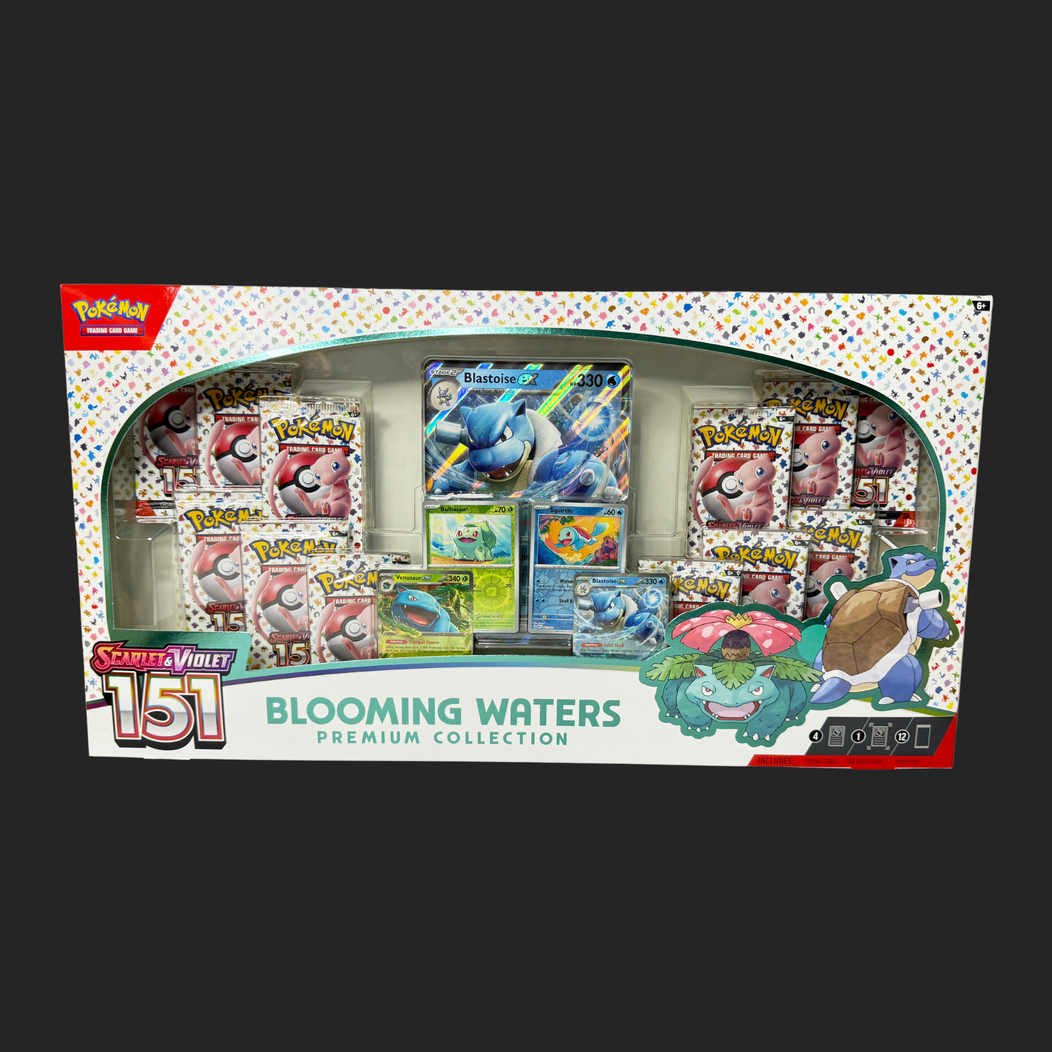 6x Pokémon TCG Scarlet & Violet 151 Blooming Waters Premium Collection 6x Pokémon TCG Scarlet & Violet 151 Blooming Waters Premium Collection