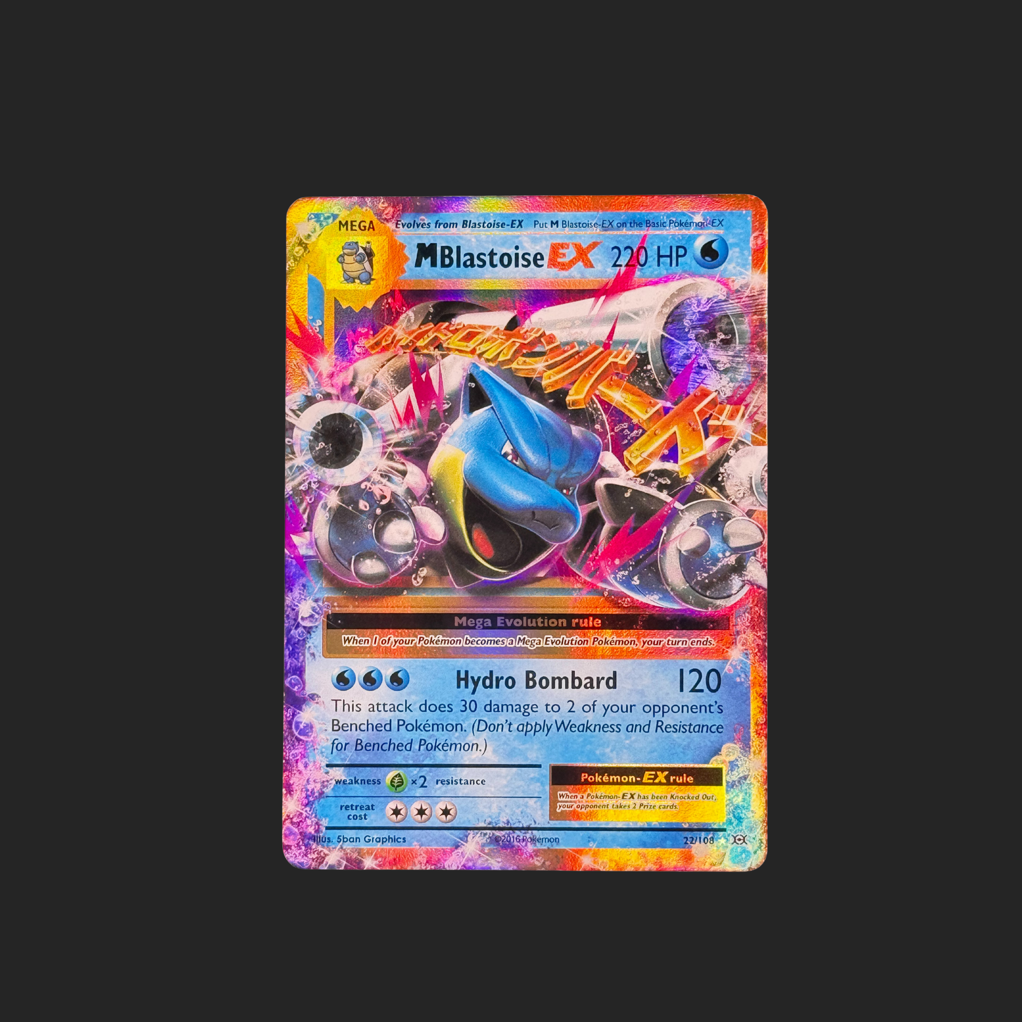 m blastoise ex pokemon card M Blastoise EX – XY Evolutions