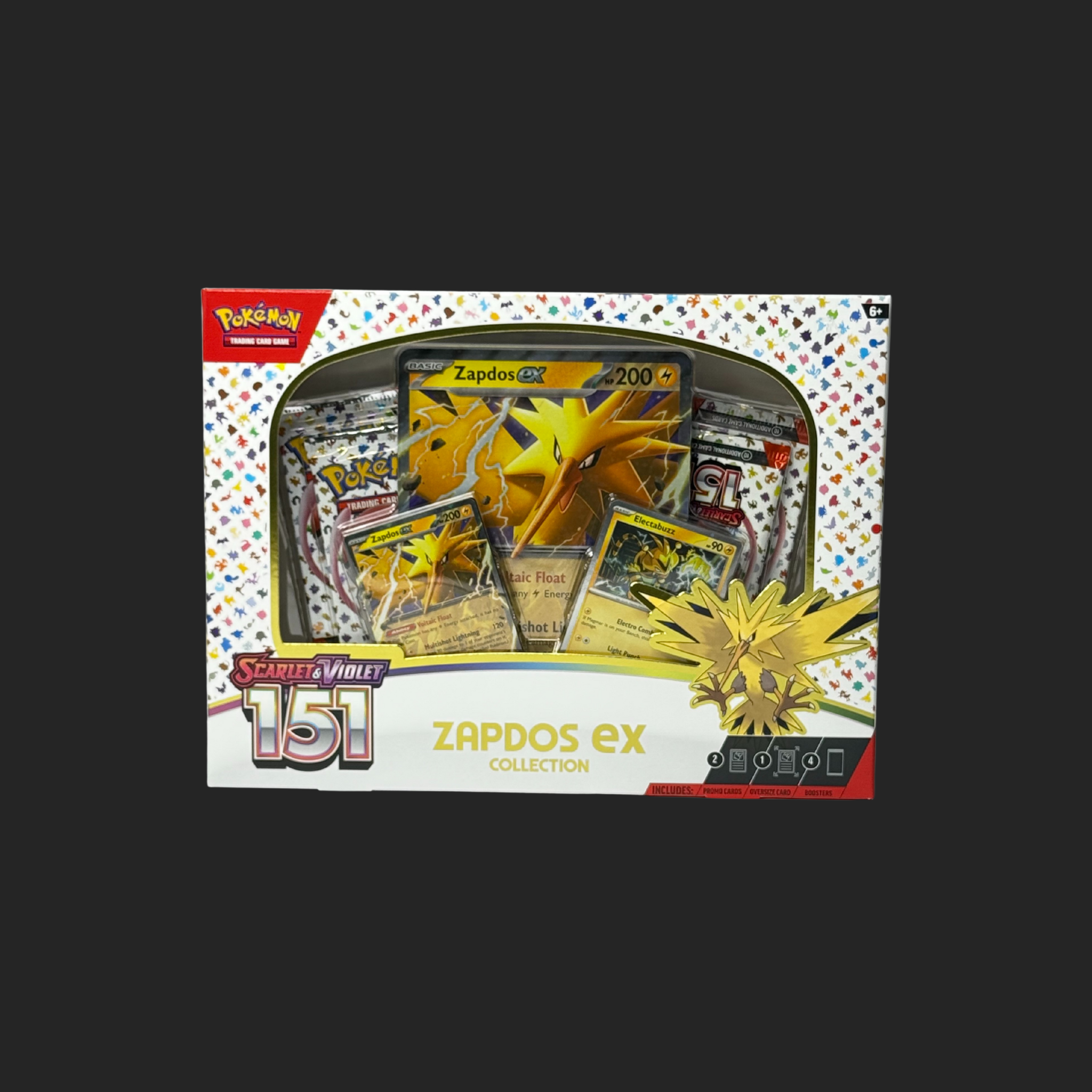Zapdos ex Collection – Pokemon 151