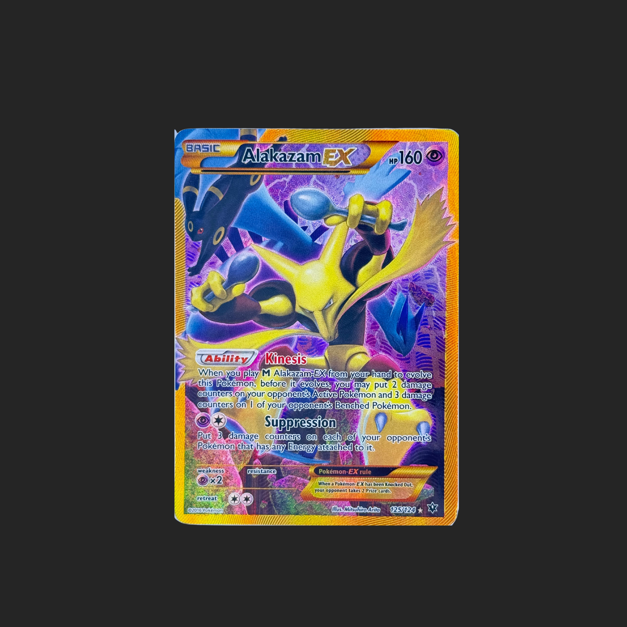 Alakazam EX - Fates Collide 125/124 Secret Rare