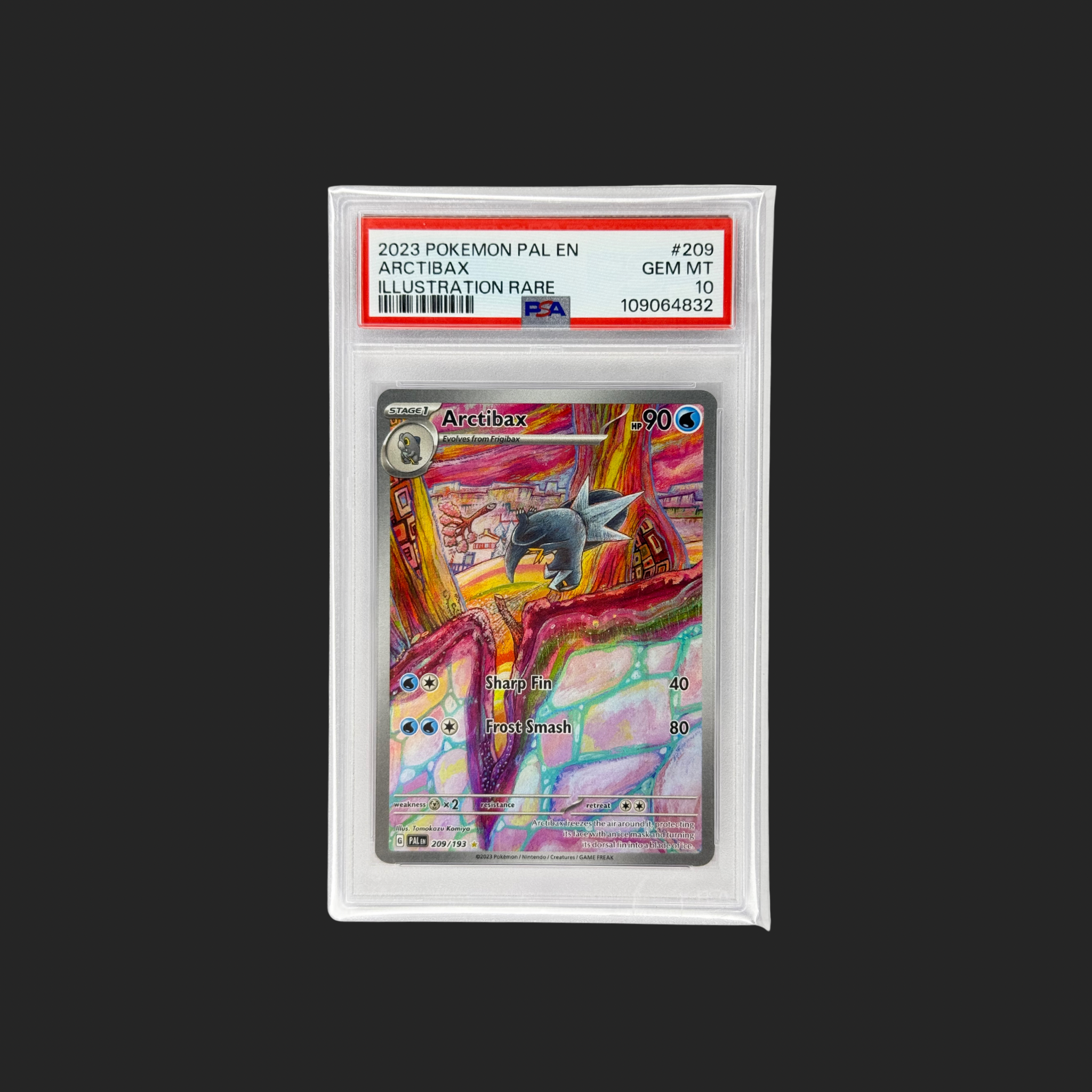 Arctibax Illustration Rare PSA 10 – English