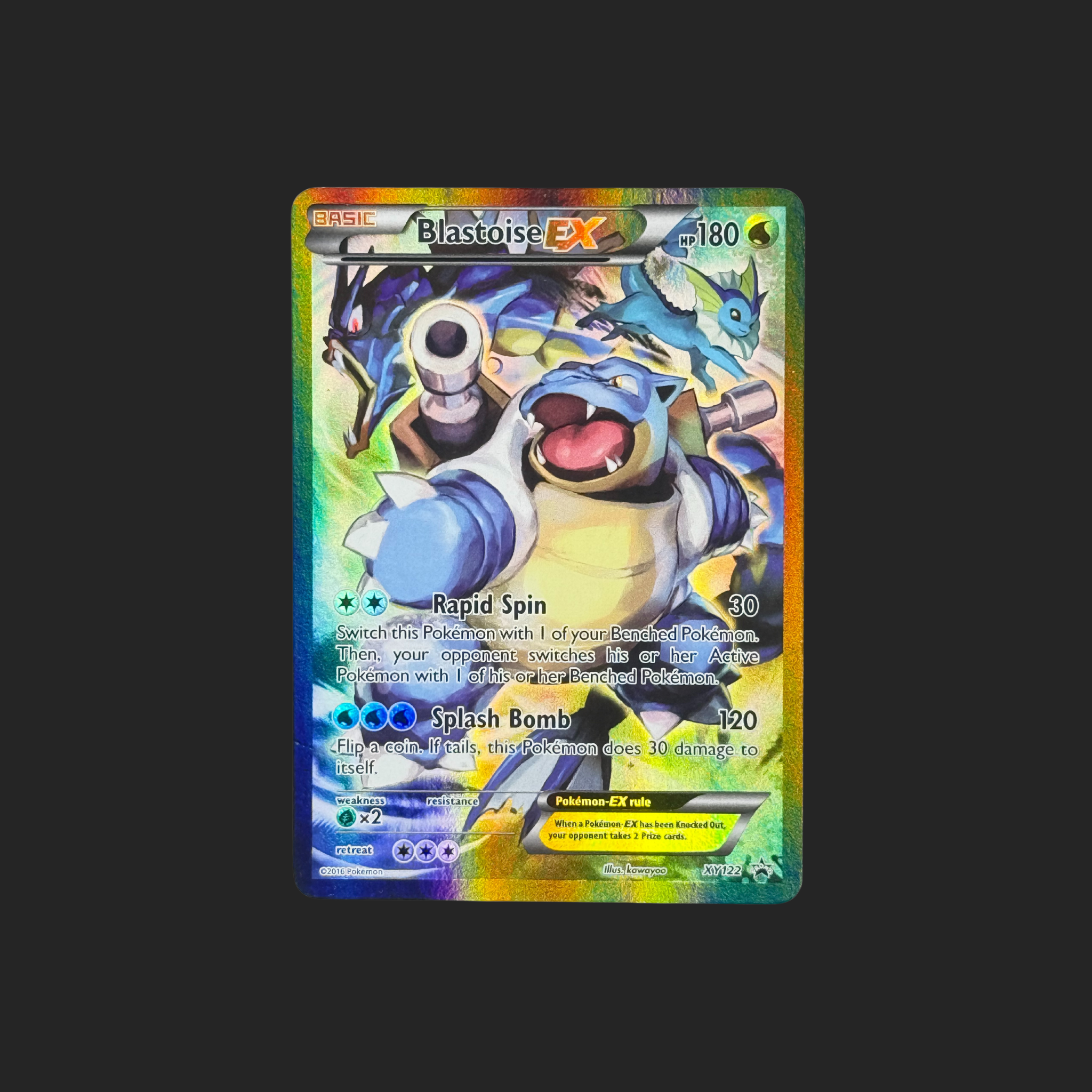 Blastoise EX XY122 – Pokemon Promo Card