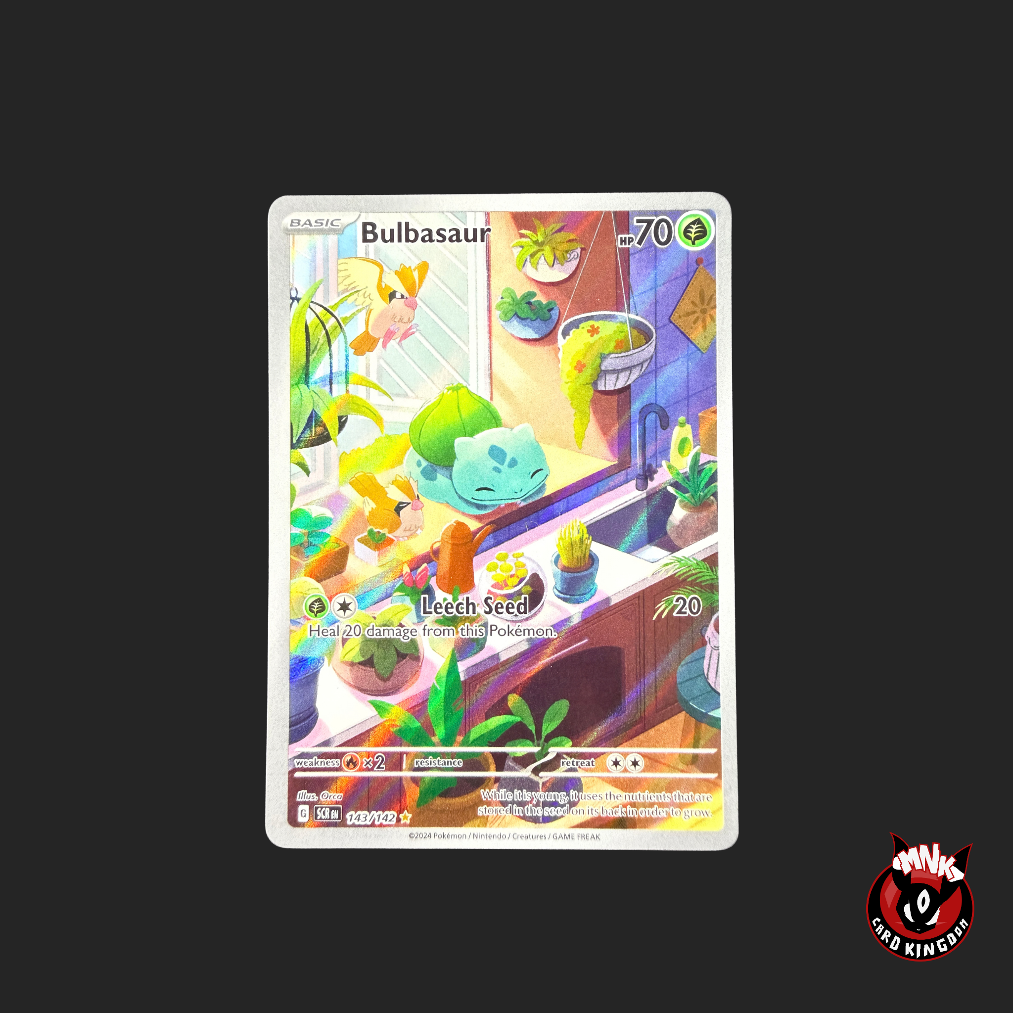 Bulbasaur 143/142 Illustration Rare – Stellar Crown