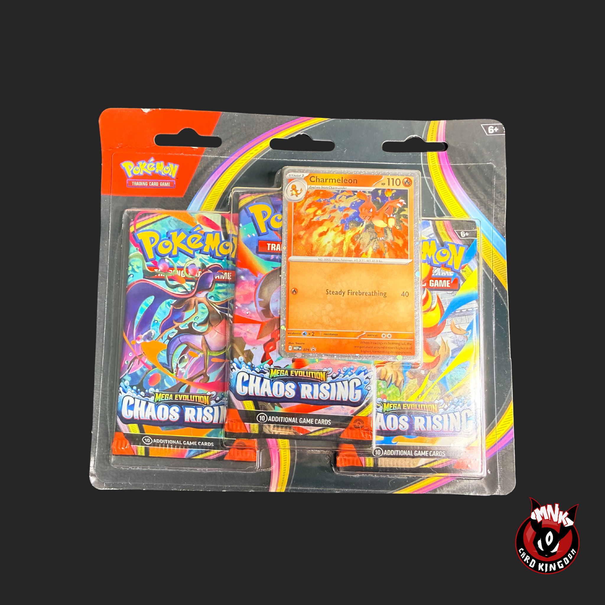 Mega Evolution Chaos Rising 3-Pack Blister