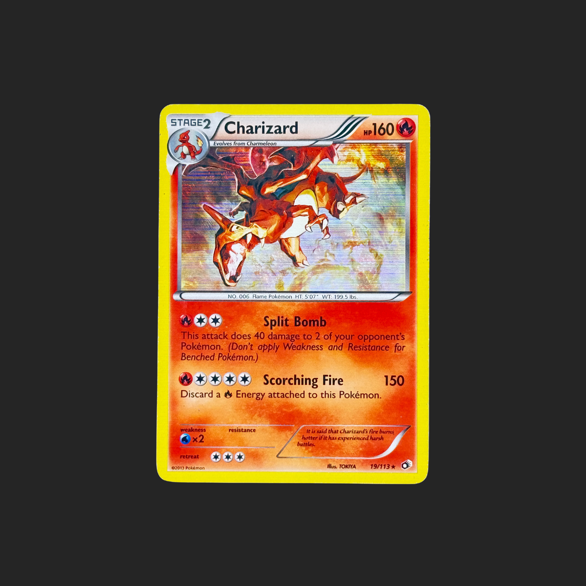 Charizard – Black & White Legendary Treasures 19/113 Holo Rare