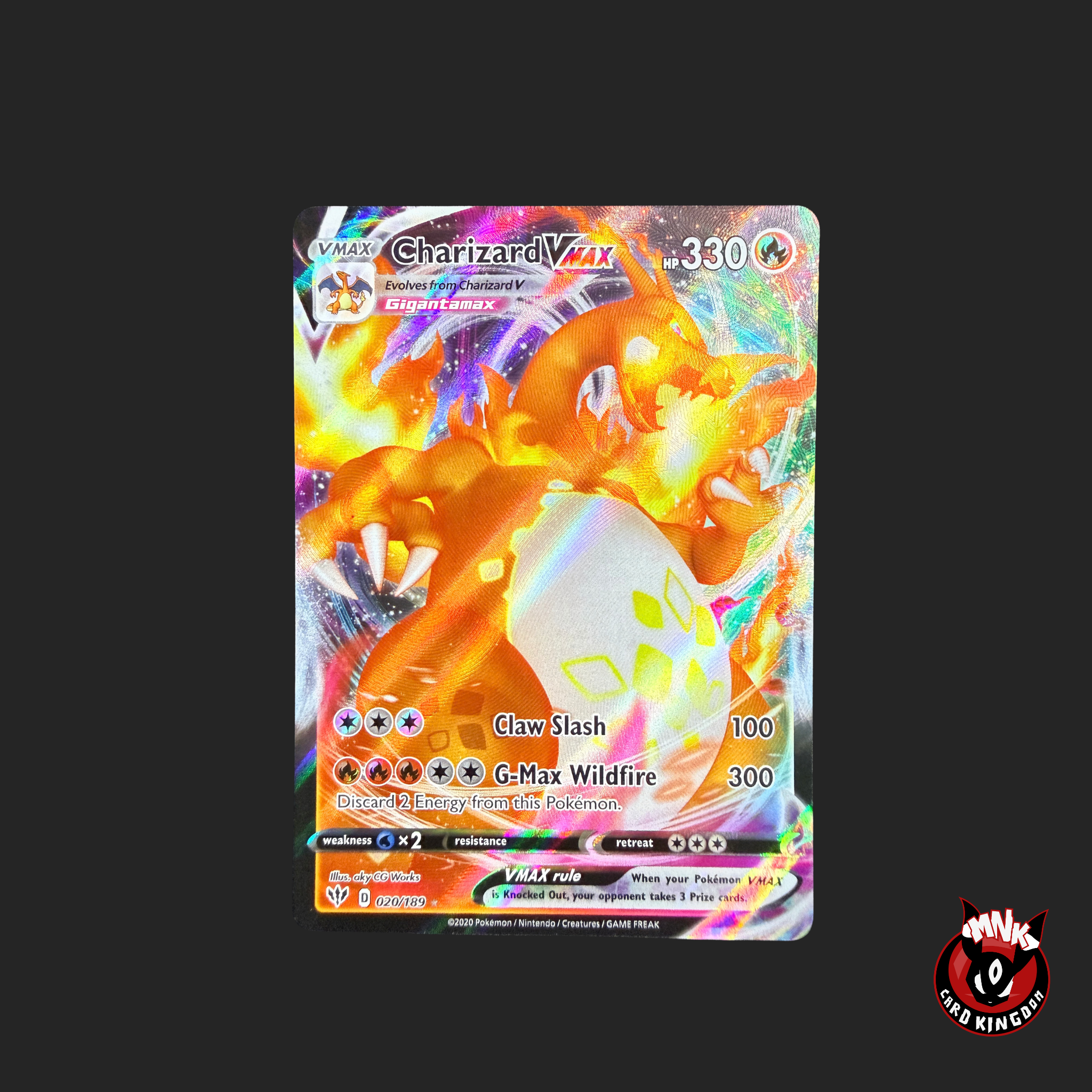 Charizard VMAX 020/189 – Darkness Ablaze