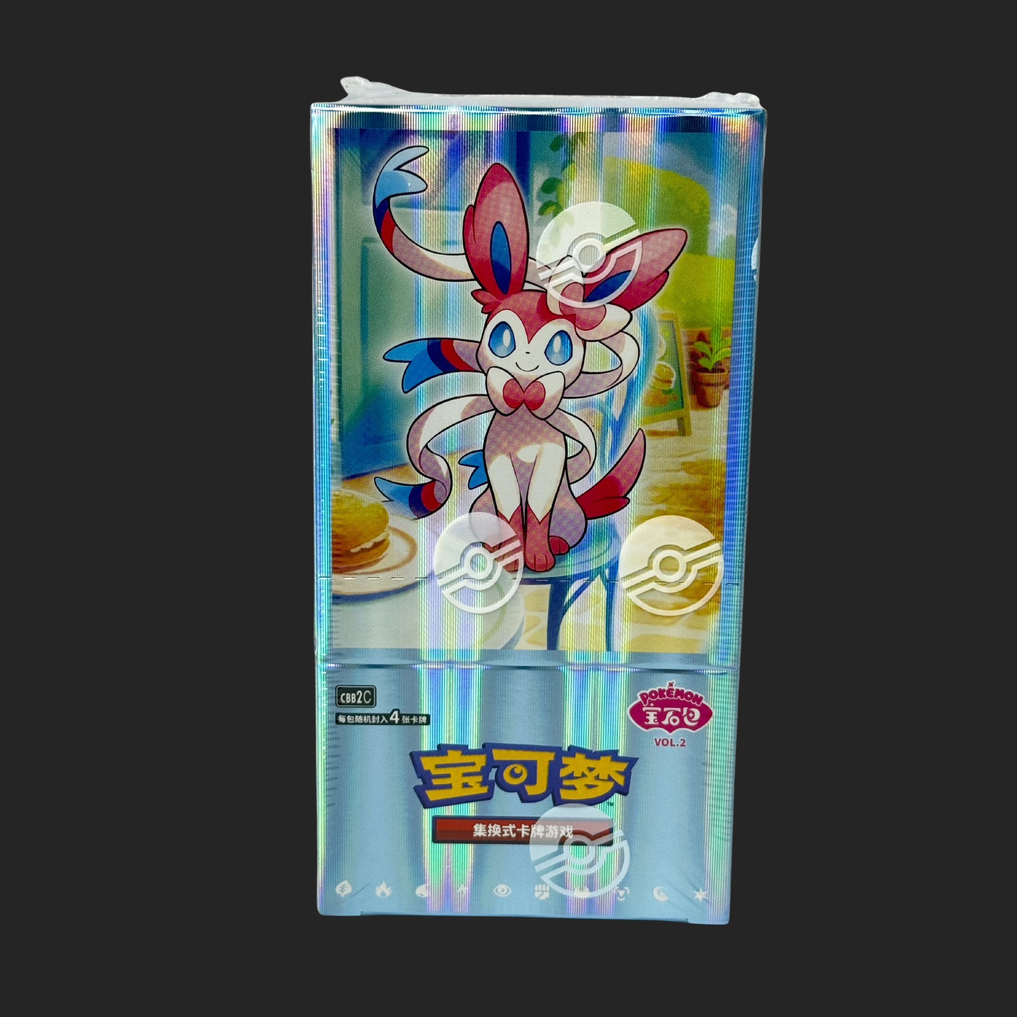 sylveon booster box Pokémon Chinese Sylveon Booster Box Vol.2