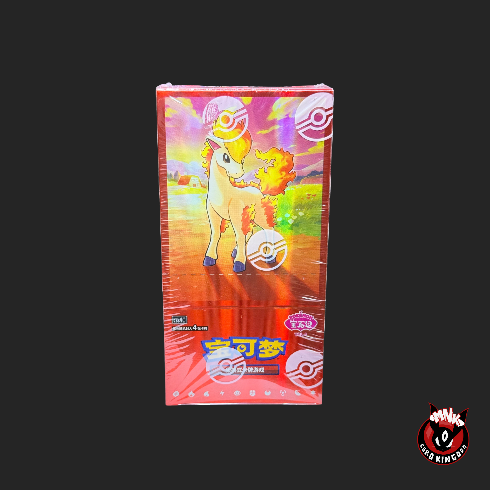 Chinese Gem Pack Vol.4 Booster Box Ponyta