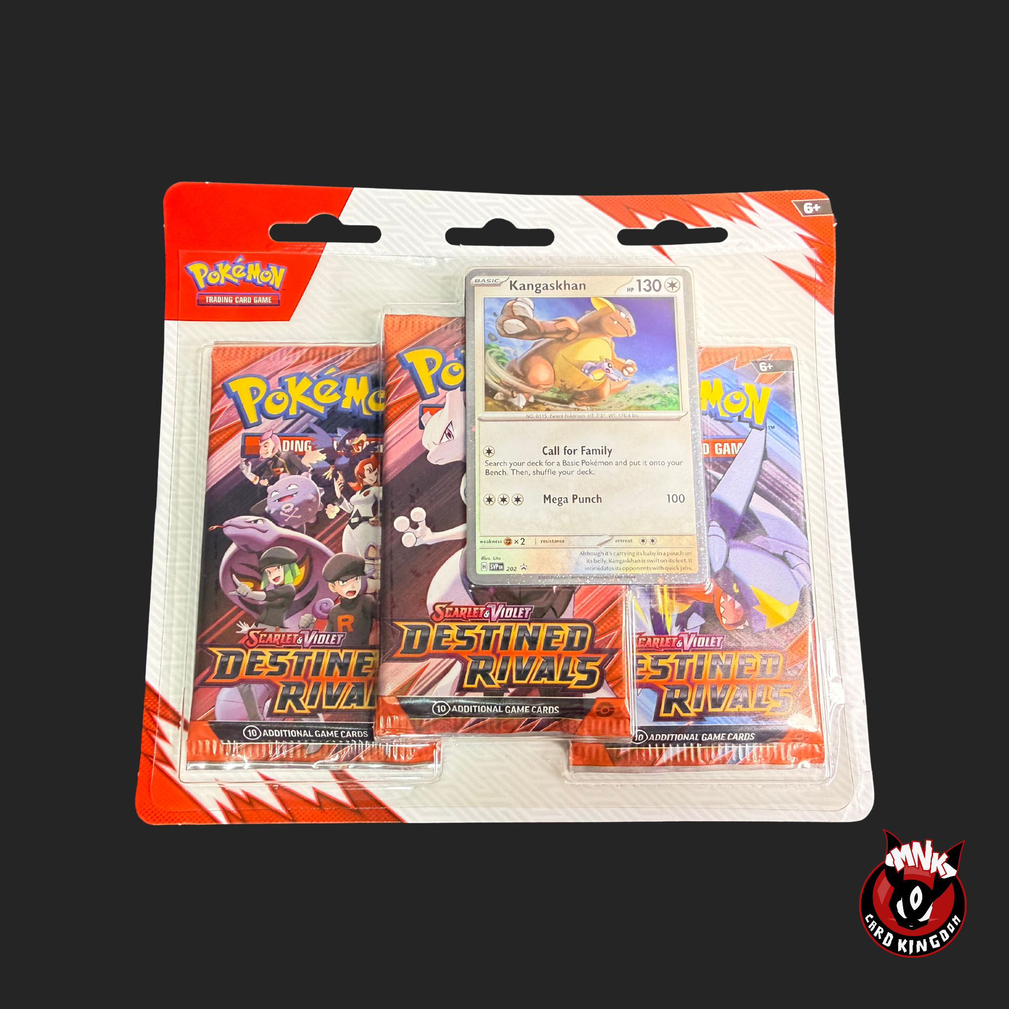 Scarlet & Violet Destined Rivals 3-Pack Blister Assorted Promos