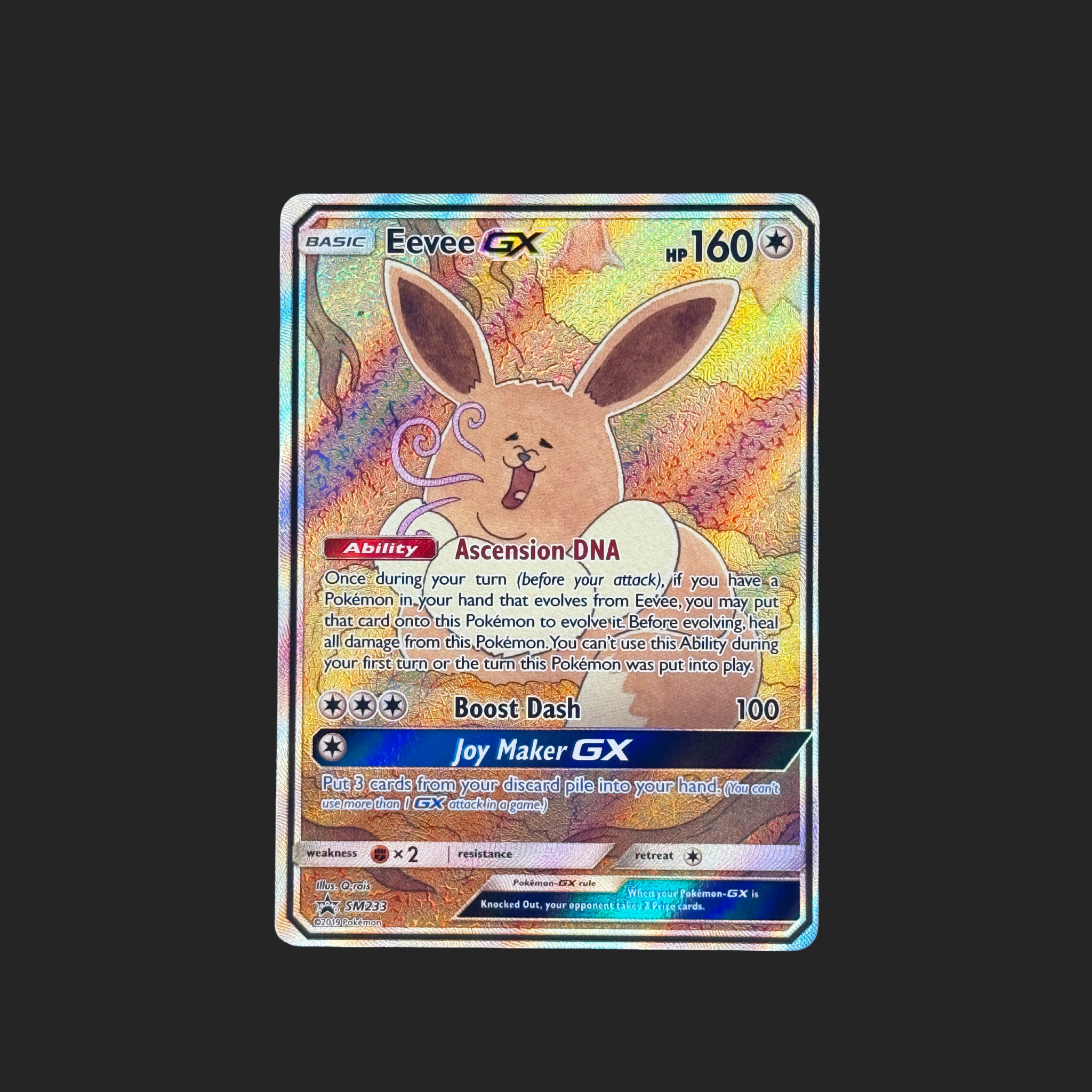 Eevee GX SM233 – Sun & Moon Promo