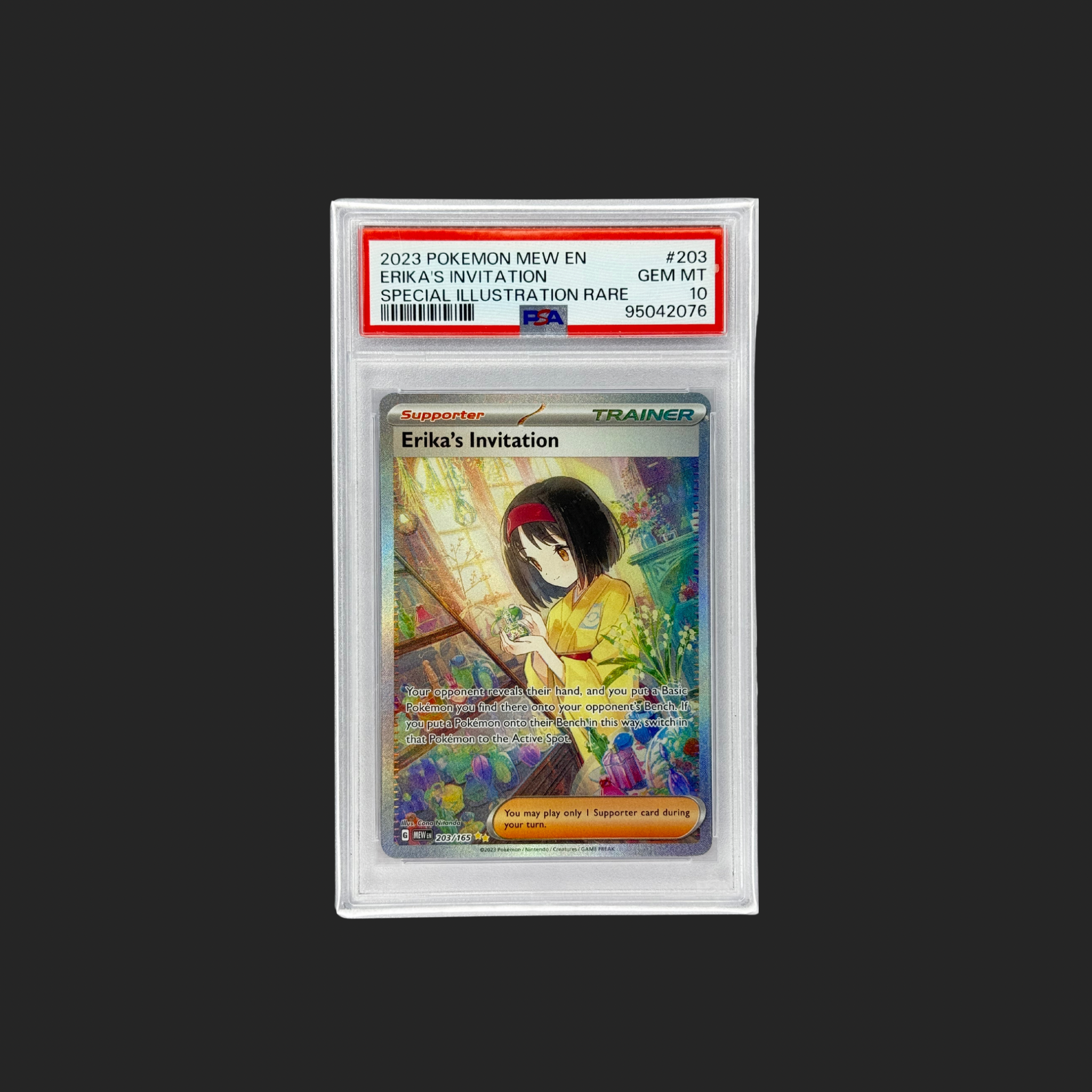 Erika’s Invitation SIR PSA 10