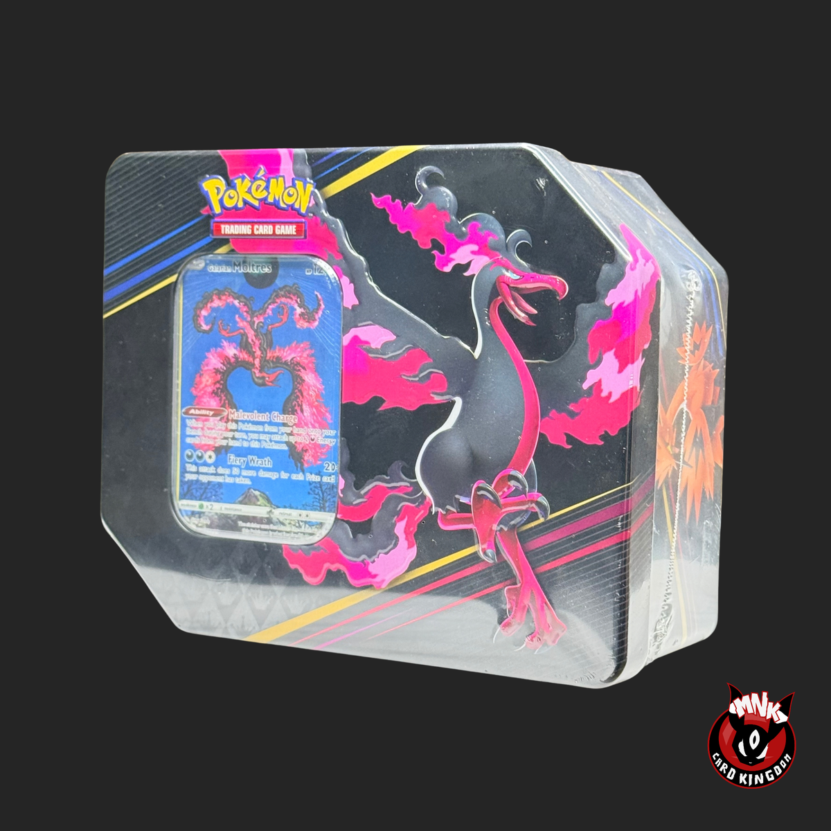 Galarian Moltres Tin Promo Card