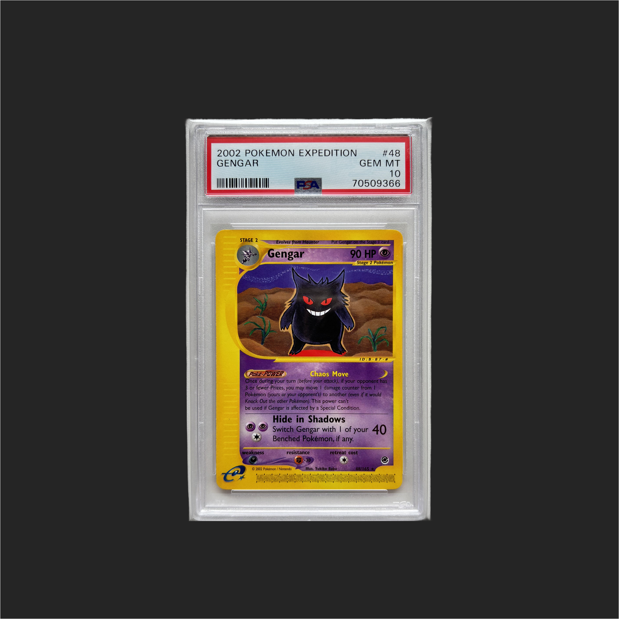 Gengar - 2002 Pokemon Expedition (PSA 10 GEM MINT)