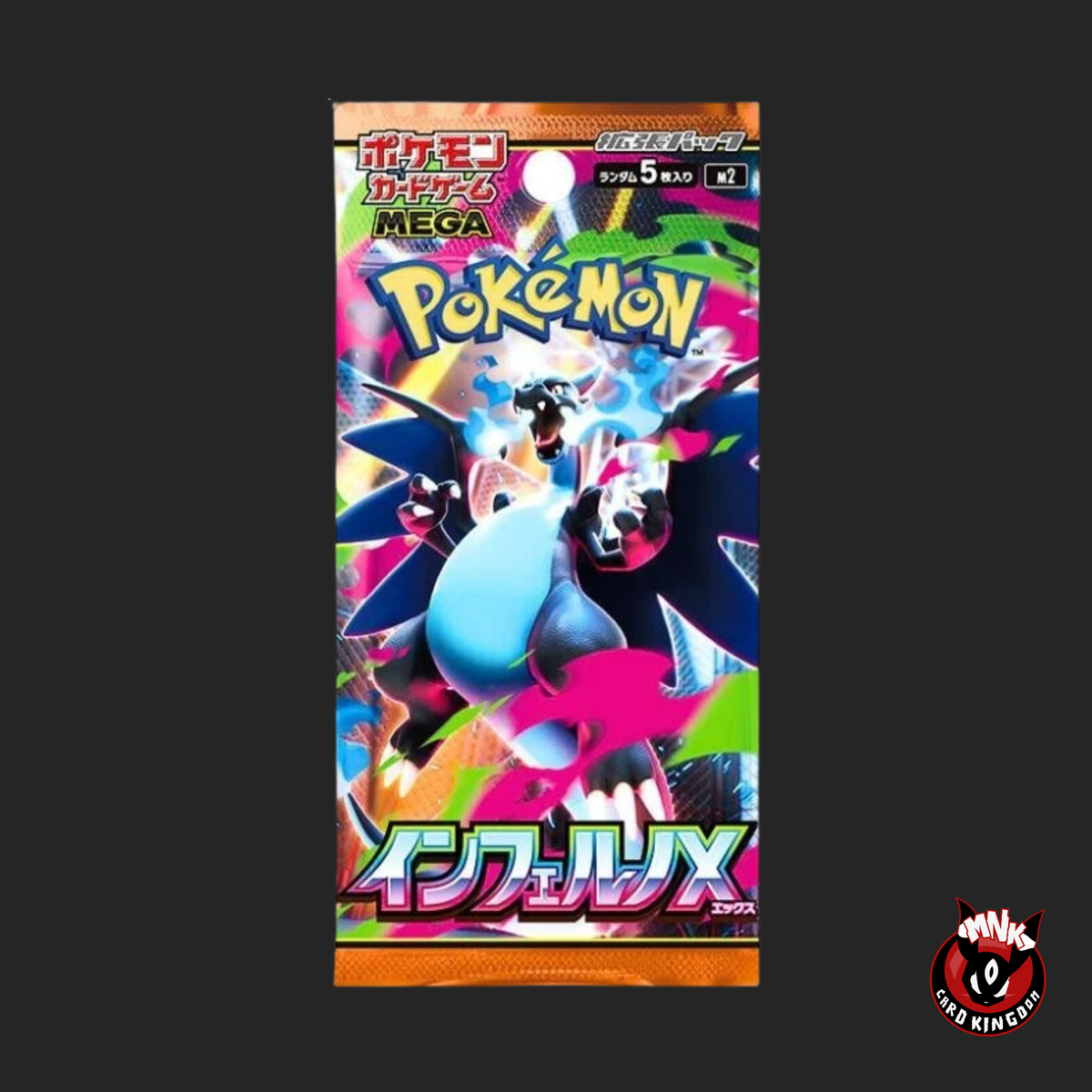 Pokemon Inferno X Japanese Booster Pack Mega Series | MNK Card Kingdom display picture 1