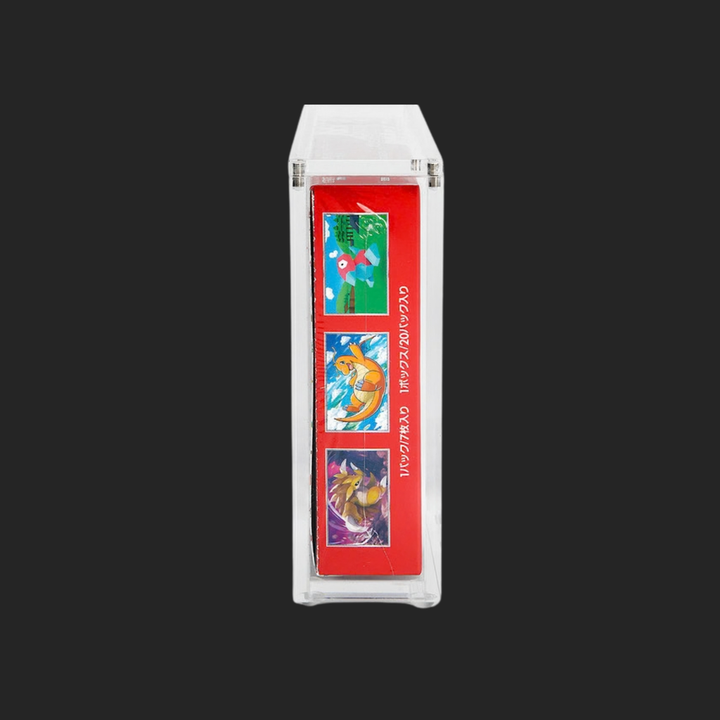 Pokemon Standard Booster Box Acrylic Case Display Protector
