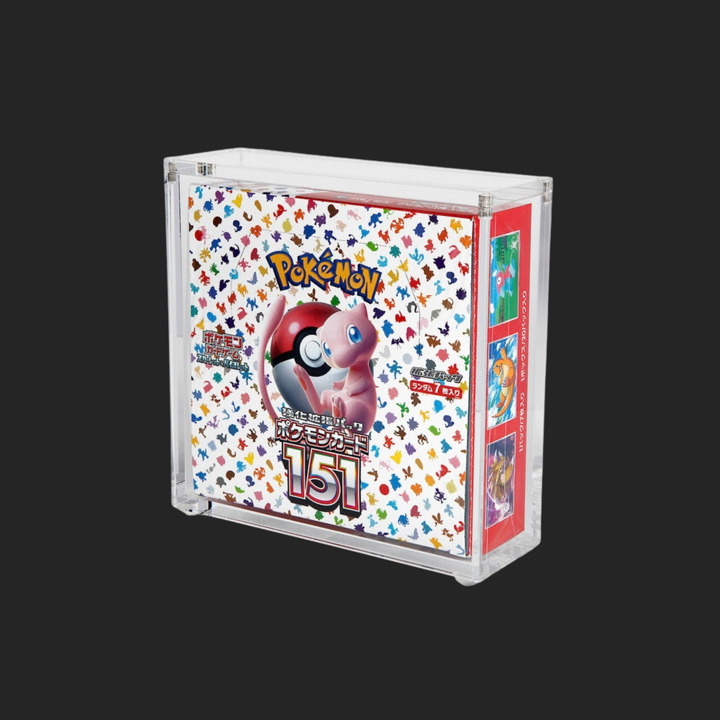Pokemon Standard Booster Box Acrylic Case Display Protector