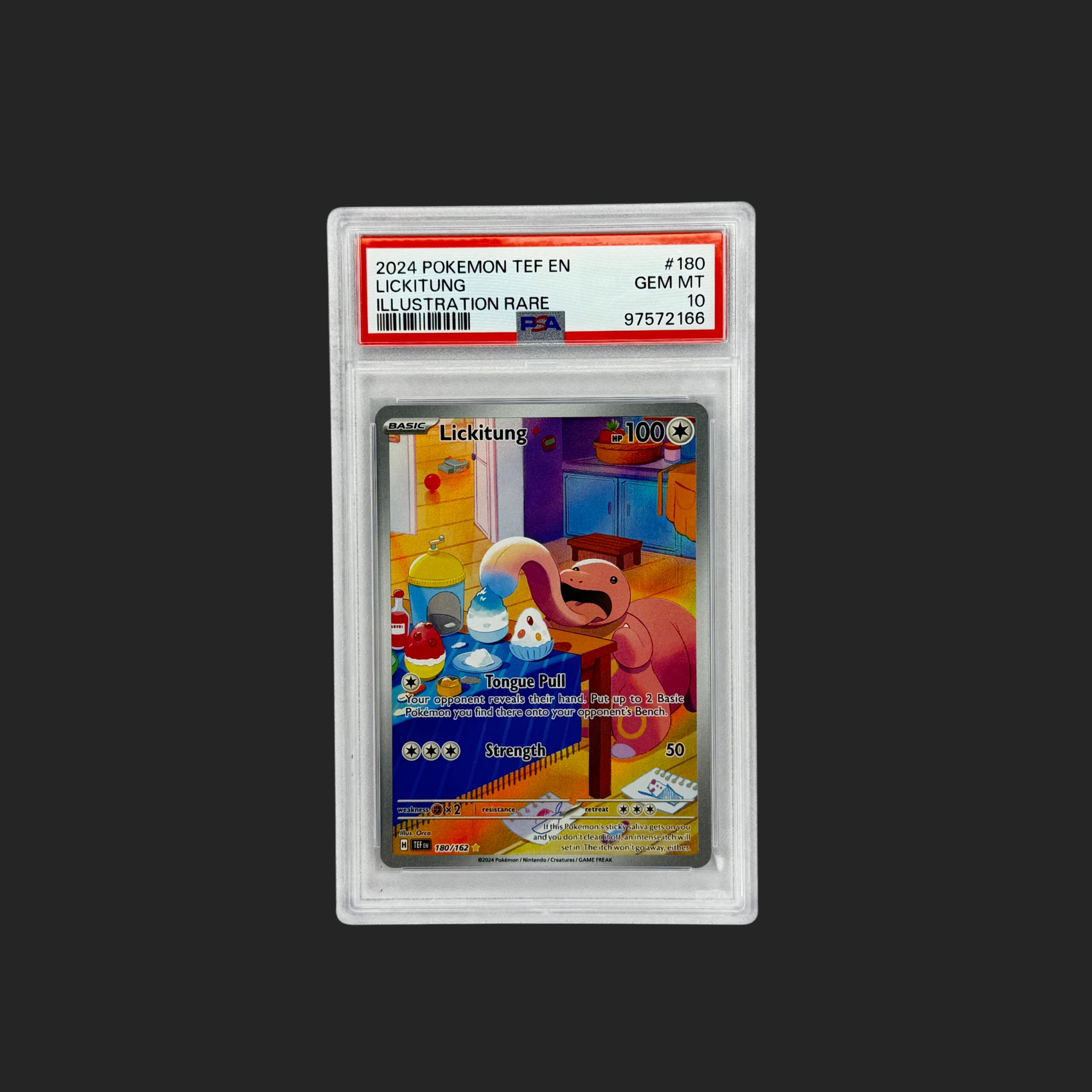 Lickitung Illustration Rare PSA 10