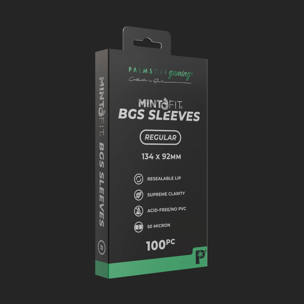 Palms Off Gaming MintFit BGS Sleeves Regular 100 Pack
