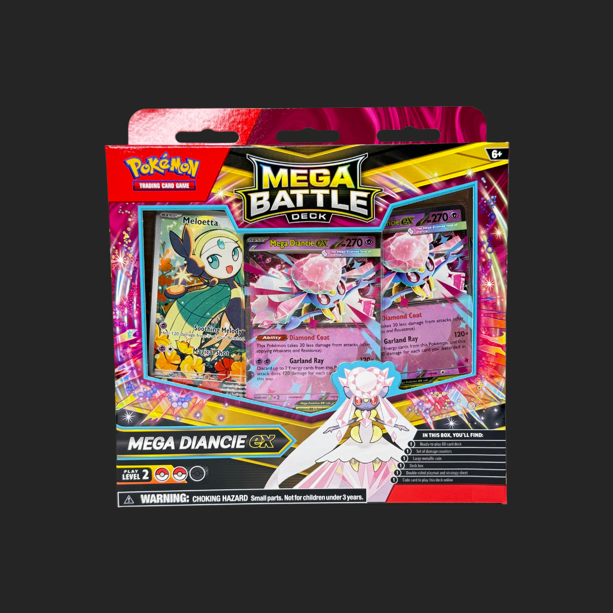 pokemon mega diancie ex card Pokemon Mega Battle Deck - Mega Diancie EX