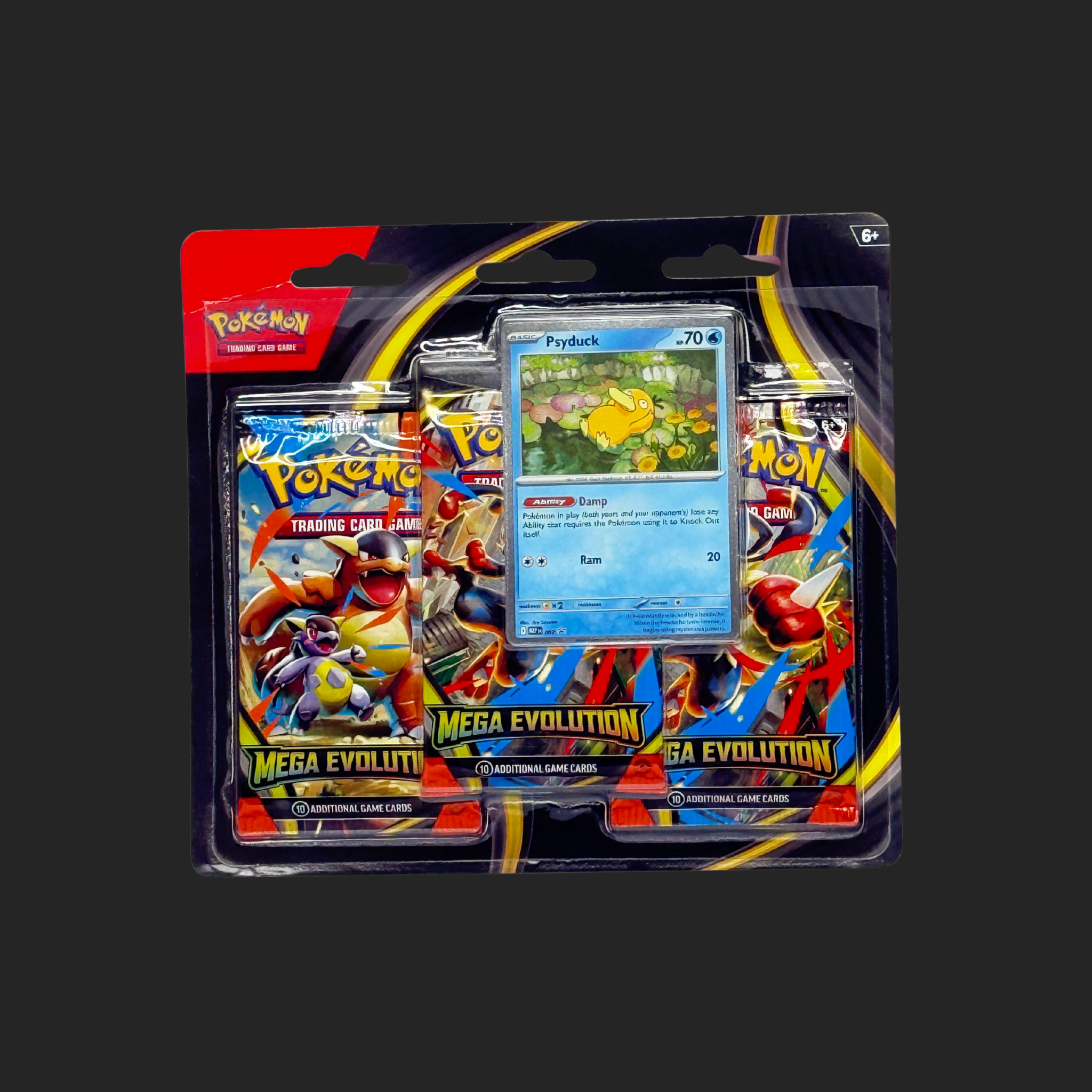 Pokemon Mega Evolution 3-Pack Blister Psyduck