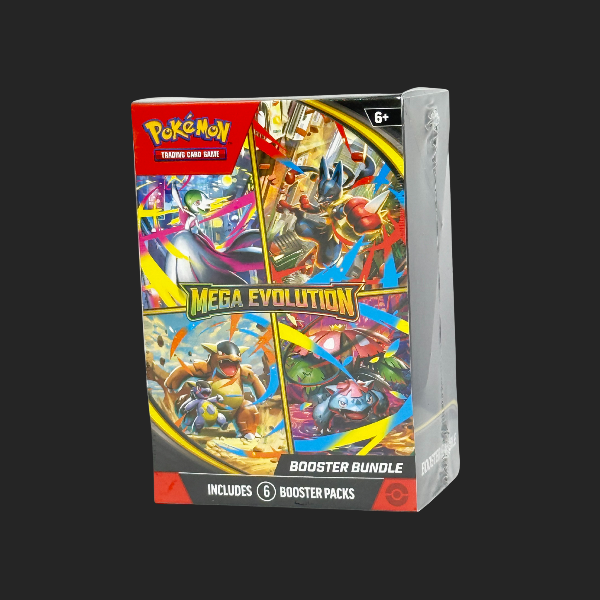 Pokemon Mega Evolution Booster Bundle (6 Packs)