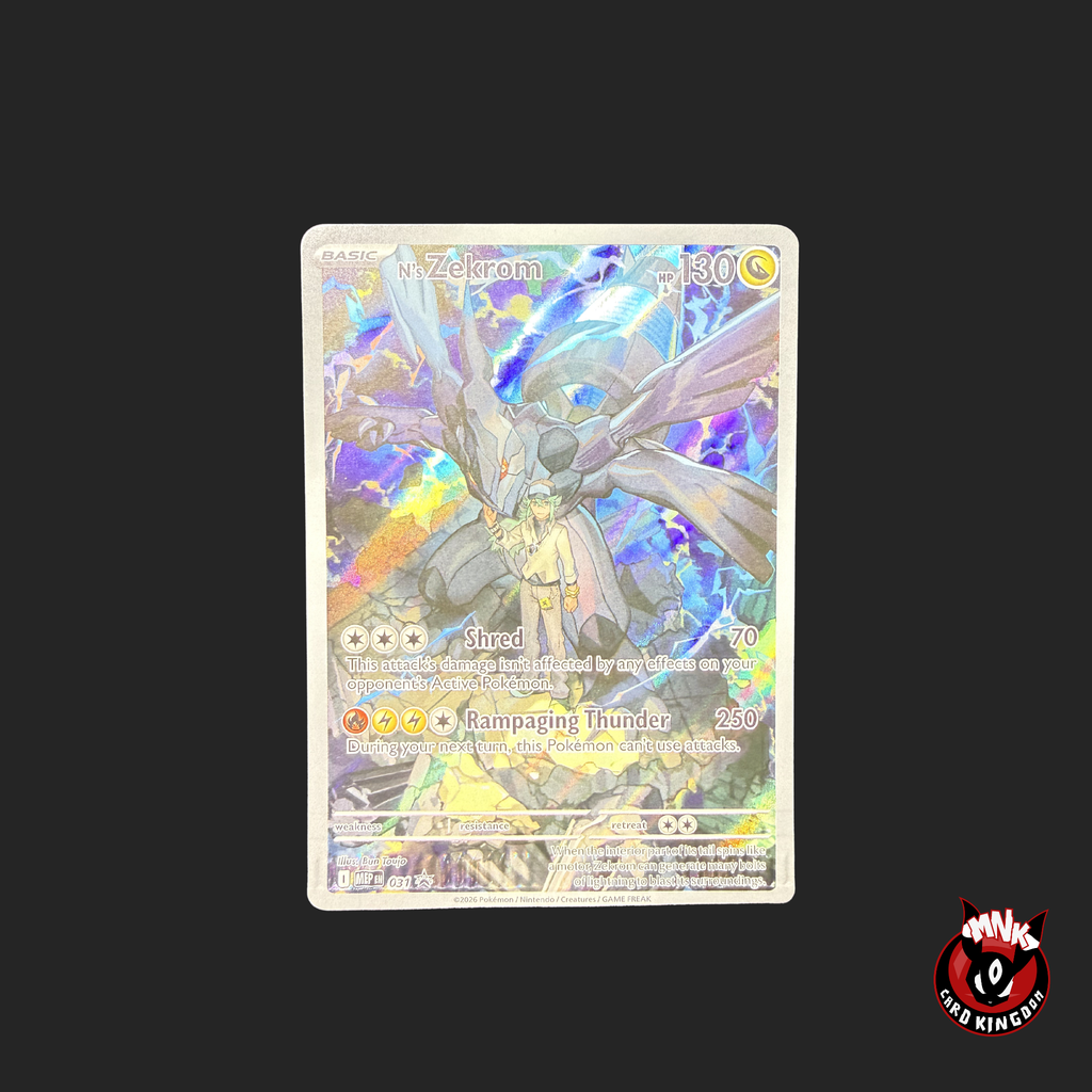 N’s Zekrom 031 Promo Crimp Error