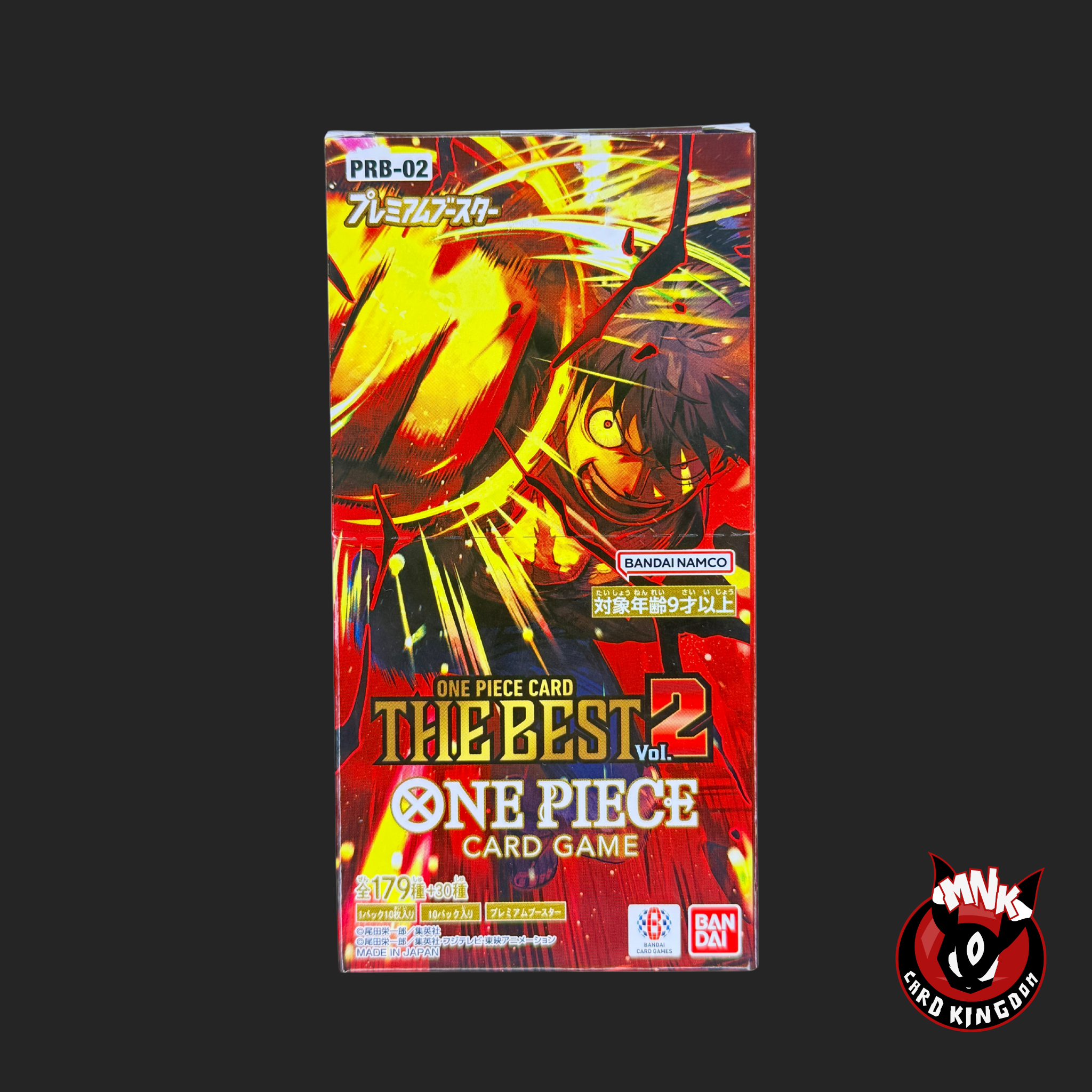 One Piece The Best Vol. 2 PRB-02 Booster Box | MNK Card Kingdom One Piece The Best Vol. 2 PRB-02 Booster Box | MNK Card Kingdom