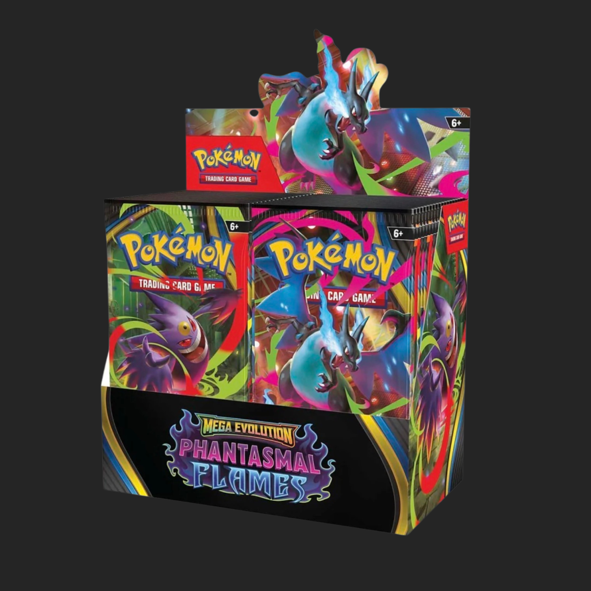 Phantasmal Flames Booster Box – Mega Evolution Series