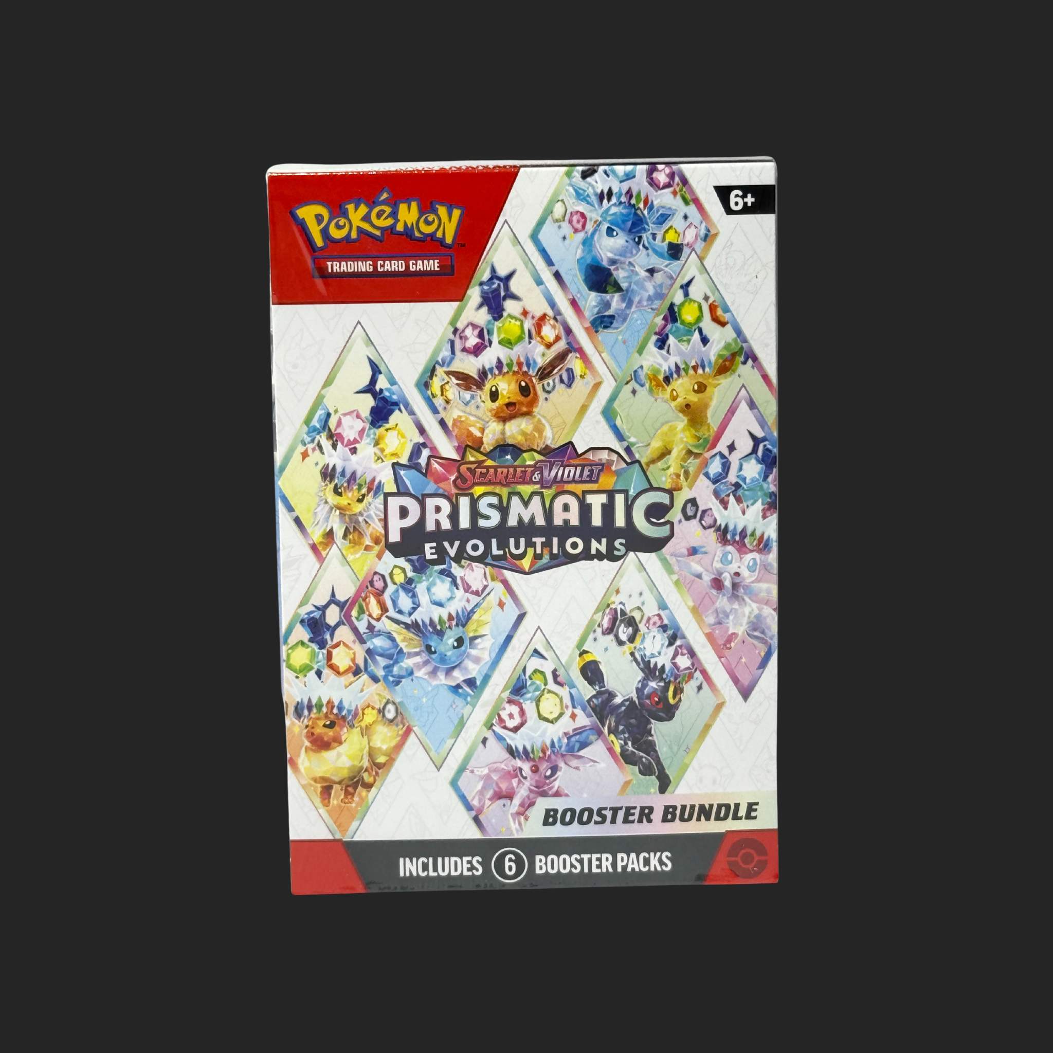 Pokemon Prismatic Evolutions Booster Bundle – 6 Packs