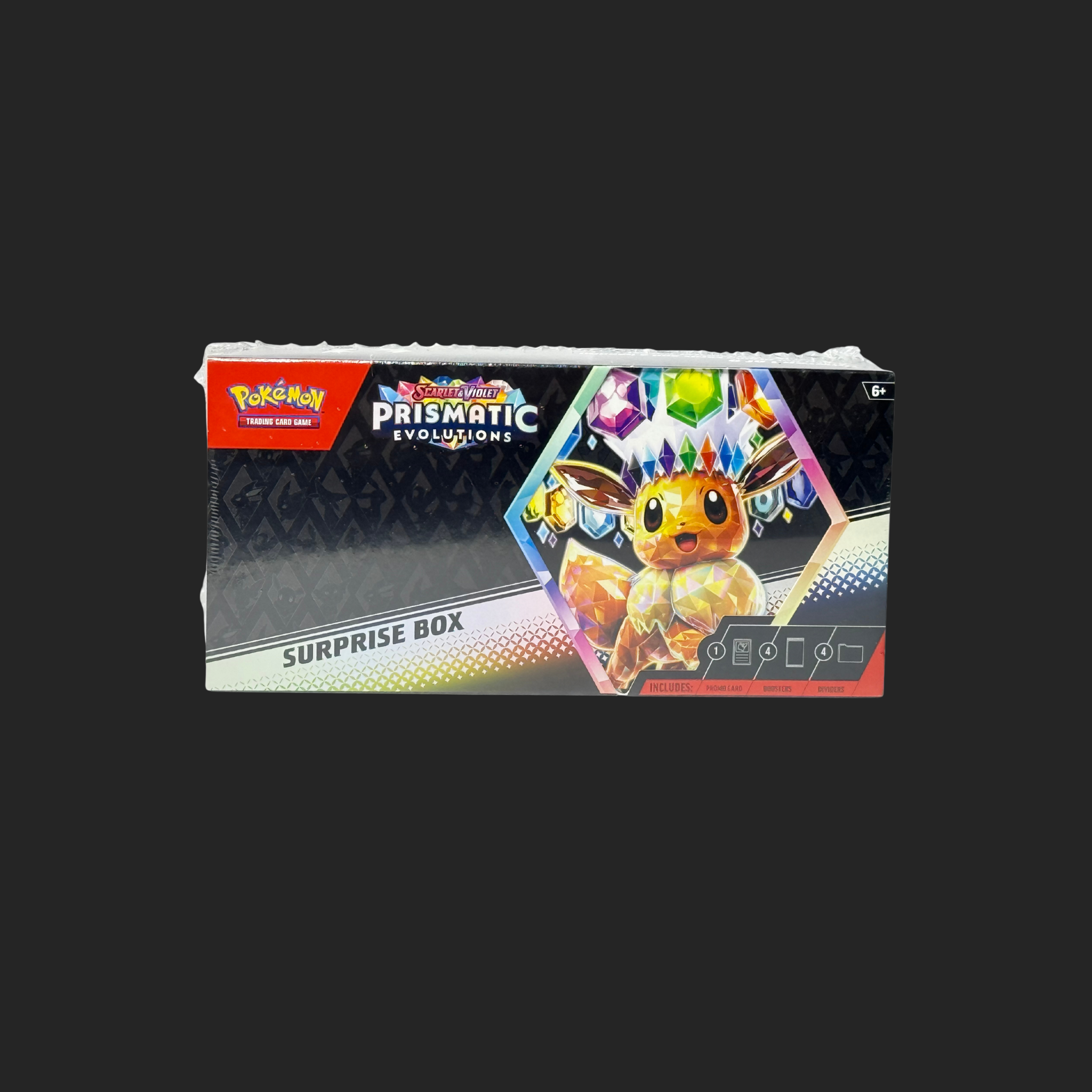 Prismatic Evolutions Surprise Box