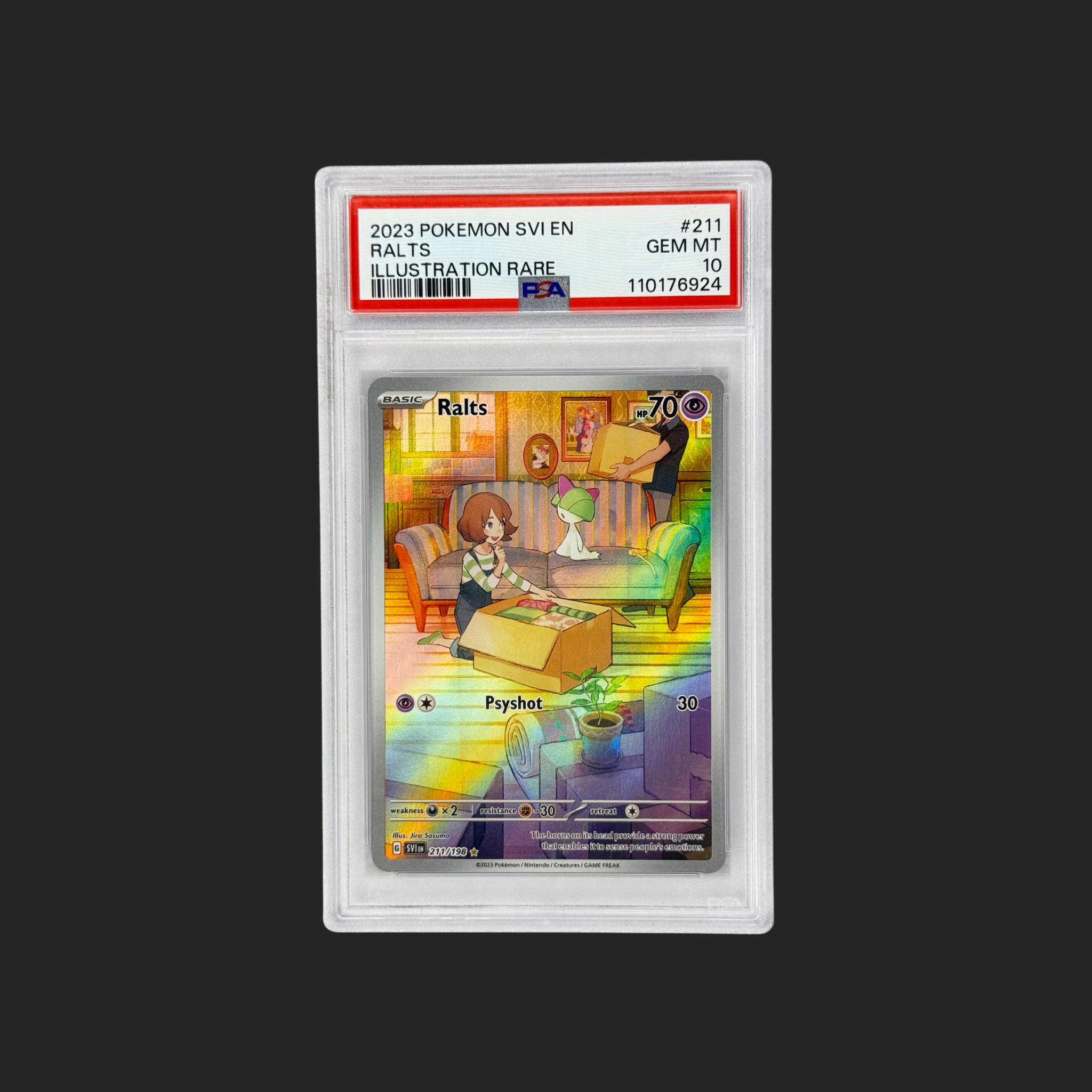 PSA 10 Ralts Illustration Rare – Scarlet & Violet
