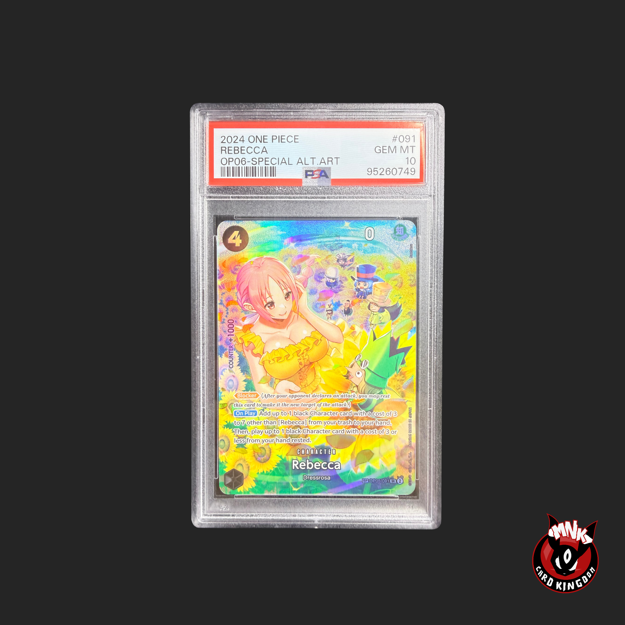 Rebecca OP05-091 PSA 10 Special Alt Art One Piece