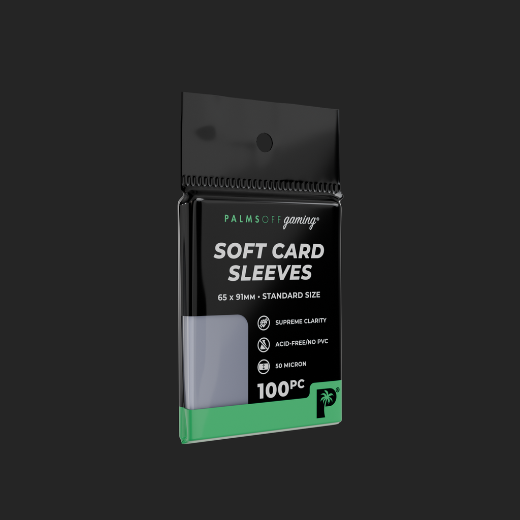 Palms Off Gaming Soft Card Sleeves 100pc Standard Size