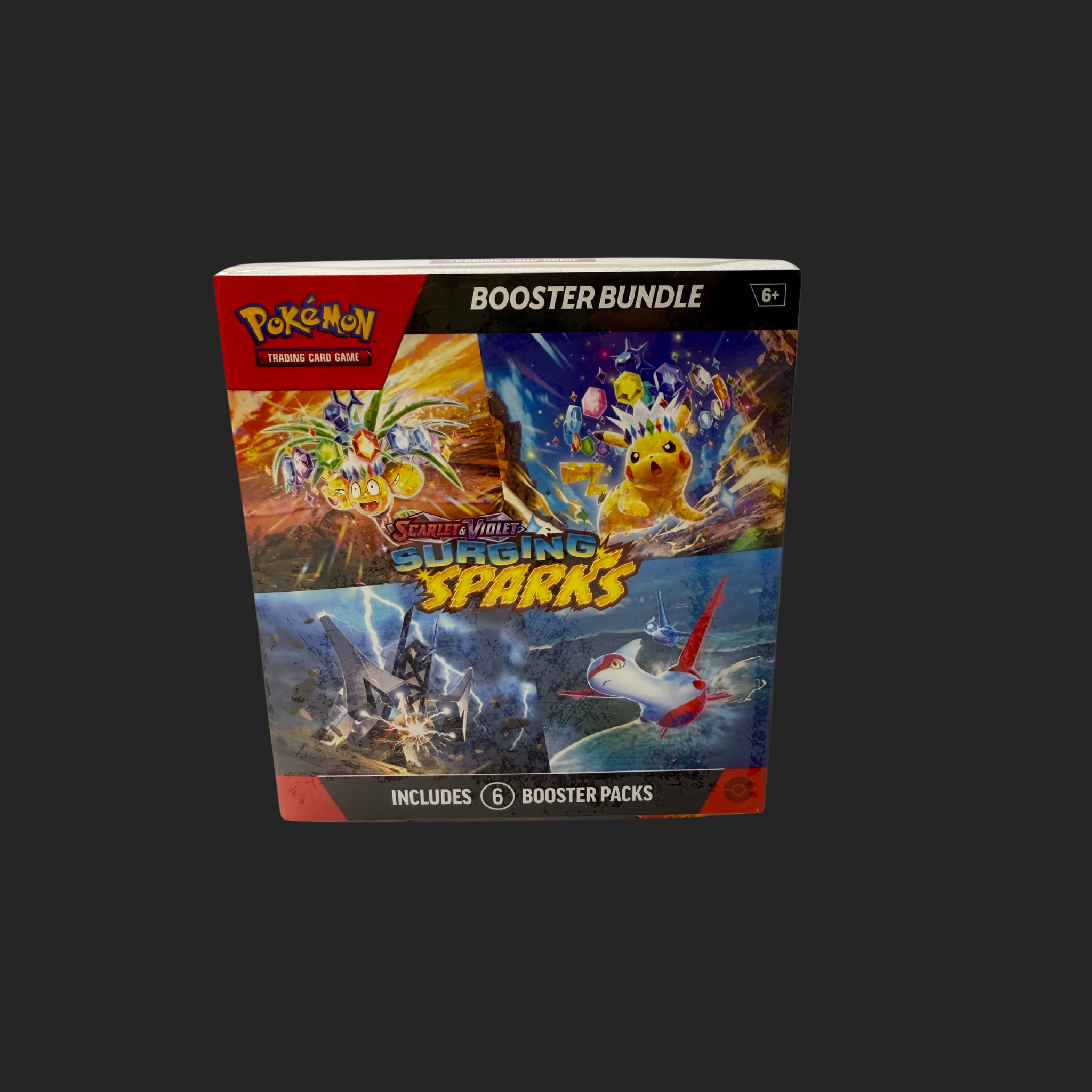 Pokemon Surging Sparks Booster Bundle – 6 Packs