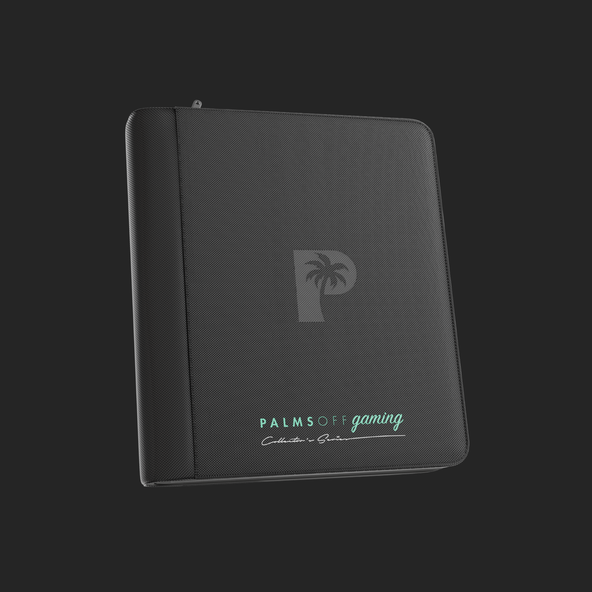 Palms Off Gaming 4-Pocket Top Loader Zip Binder