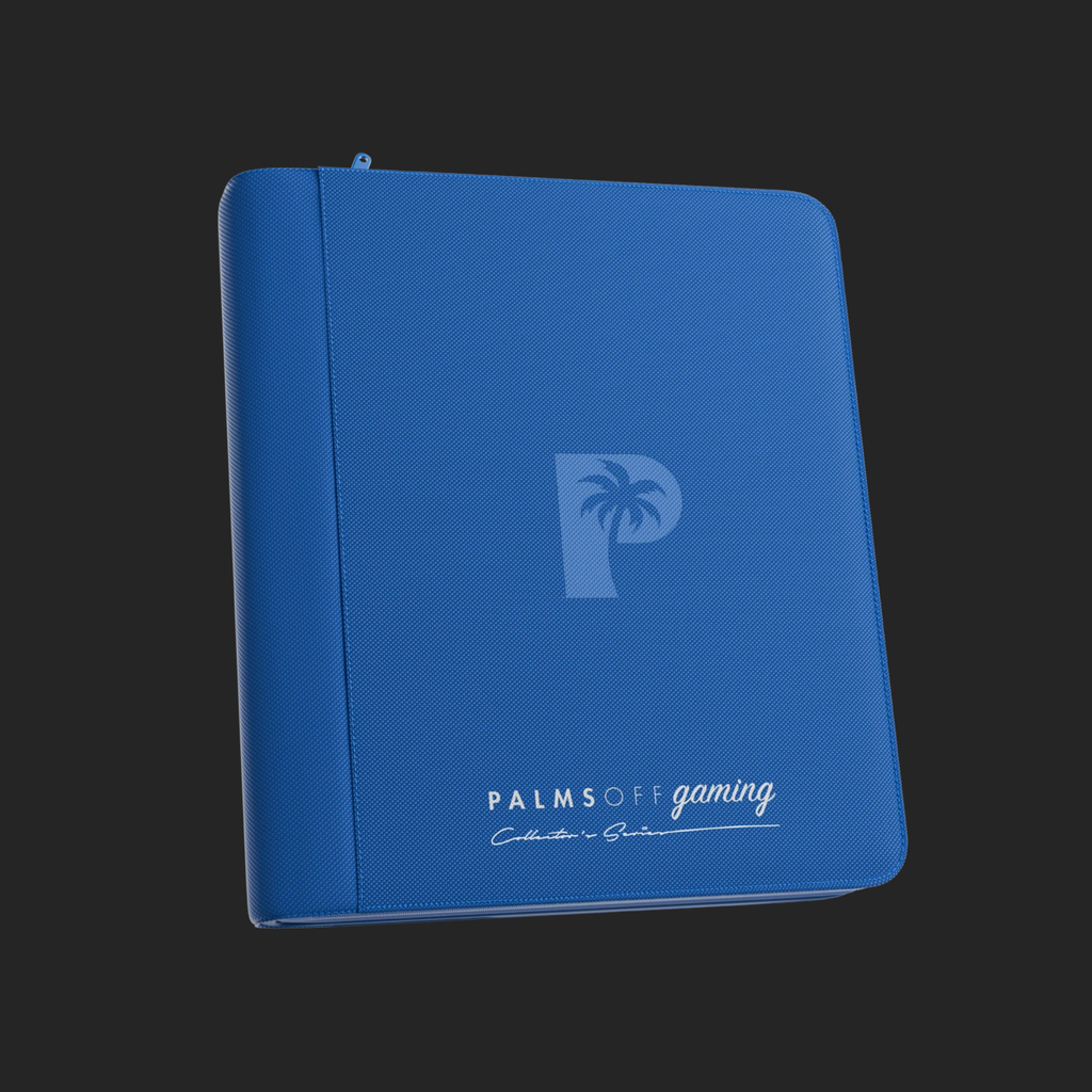 Palms Off Gaming 4-Pocket Top Loader Zip Binder