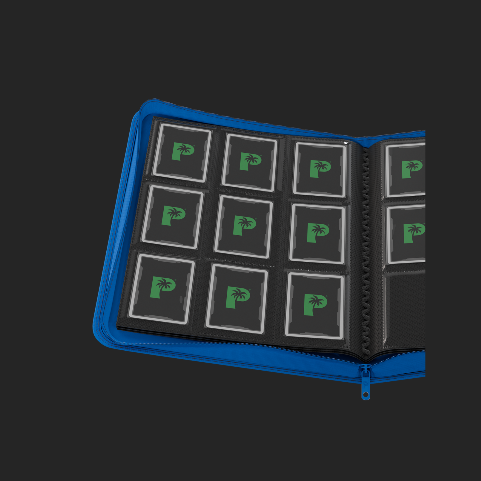 Palms Off Gaming 9-Pocket Zip Binder